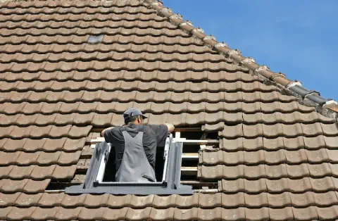 Pose de velux - Vernajoul